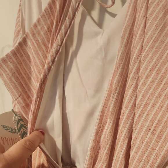 Hummingbird Striped Jumpsuit - Picture 5 of 6